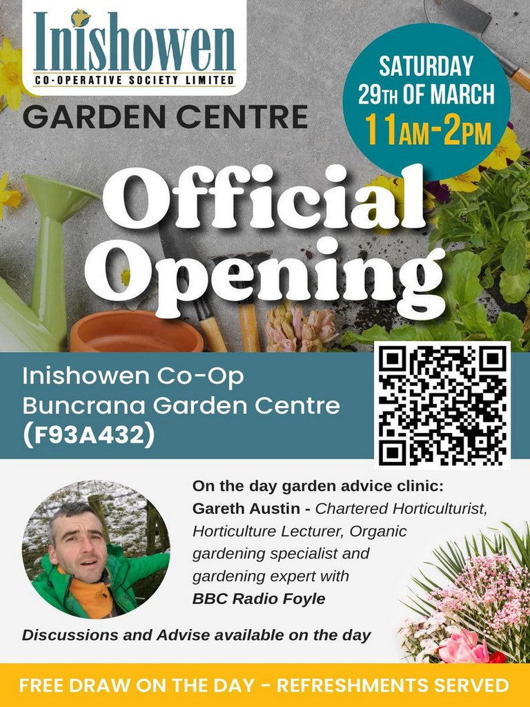 Inishowen Co-Op Garden Centre Launches New Buncrana Branch with Exciting Official Opening Event