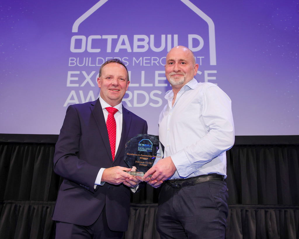Inishowen Co-Op Wins National Excellence in Community Outreach Award at 2024 Octabuild Awards