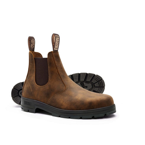 MONGREL CLOUDY BROWN DEALER BOOT,CHISEL TOE, NON-SAFETY