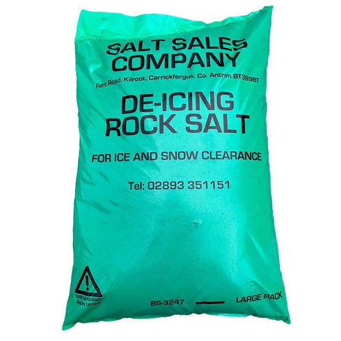 25Kg De Icing Rock salt (ice +snow Clearance )