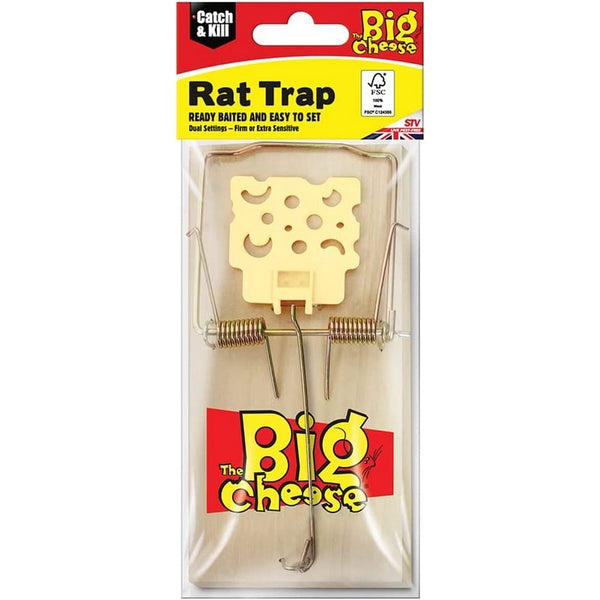 BIG CHEESE BAITED RTU RAT TRAP STV110