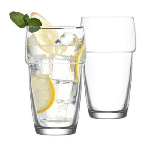 STACKING HIBALL 36cl SET 4 - STEELEX GLASSWARE