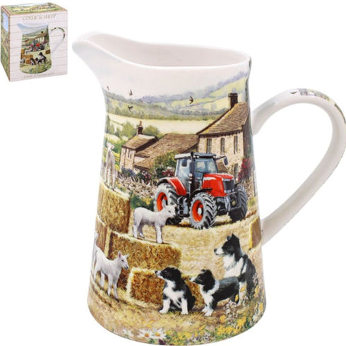 COLLIE AND SHEEP JUG 2024 95919