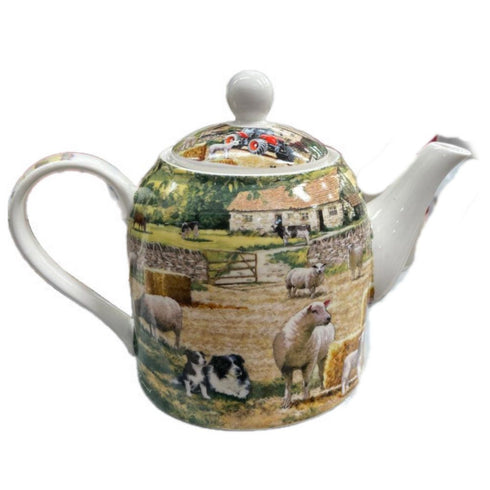 COLLIE AND SHEEP TEAPOT 2024 95923