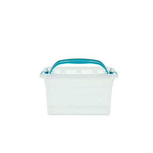 7L CARRY BOX TEAL HANDLE