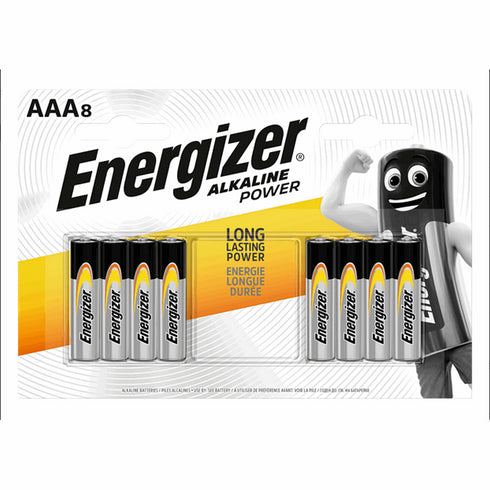 ENERGIZER BATTERIES AAA 8PK ~