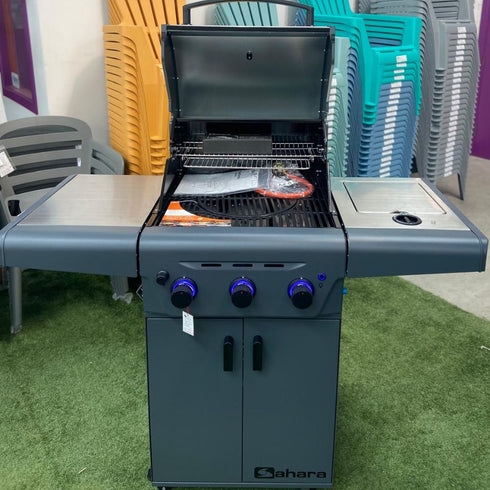 SAHARA PERFORMER 3 BURNER GAS BBQ