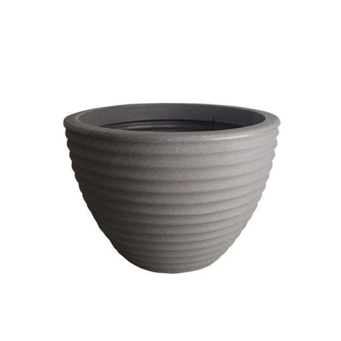 37CM HONEY POT MILLSTONE GREY
