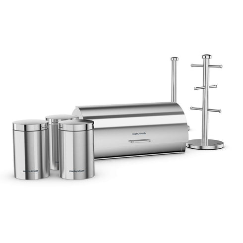 ACCENTS 6PC STORAGE SET STAINLESS STEEL