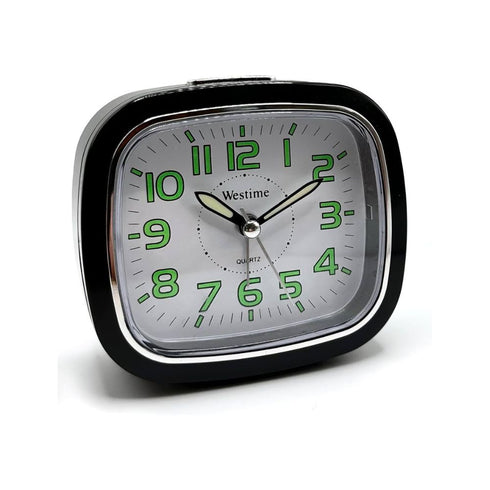 APOLLO OBL QUARTZ ALARM BLACK/WHITE