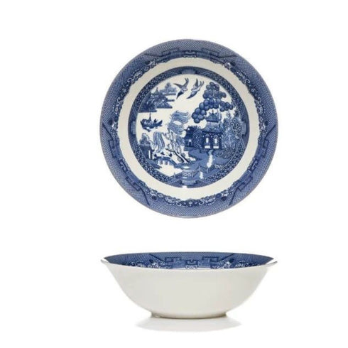 BLUE WILLOW 15cm OATMEAL BOWL 6"