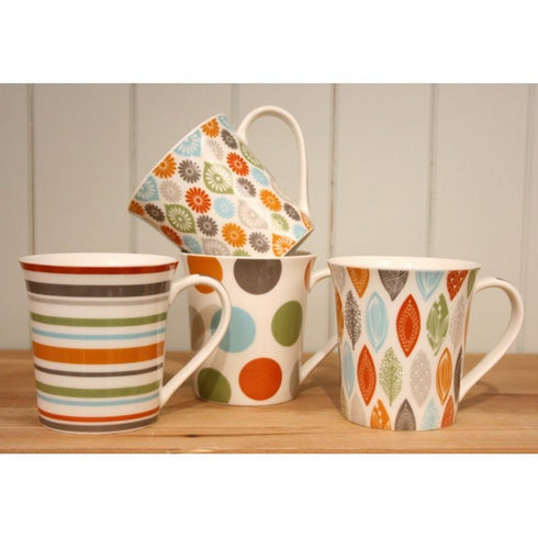 13oz PASTEL GRAPHIC MUG - EACH SOLD SEPARATELY