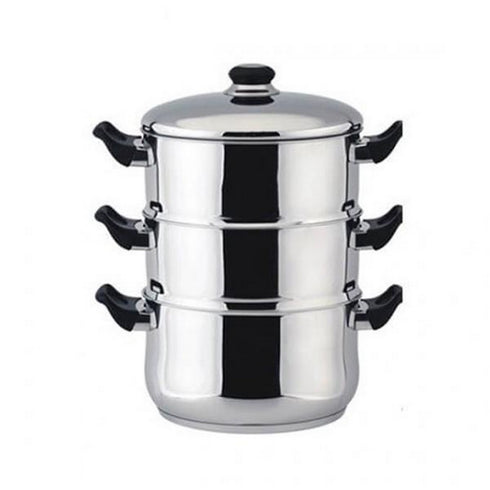 20cm STEELUX 3 TIER STEAMER SET