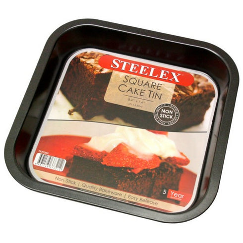 SQ SANDWICH TIN STEELUX 21x21x3.5cm