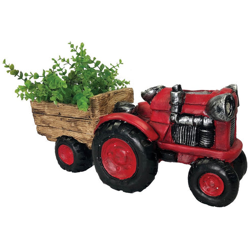 RED TRACTOR SOLAR PLANTER