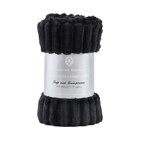 OSUM RIBBED THROW 150 X 200
