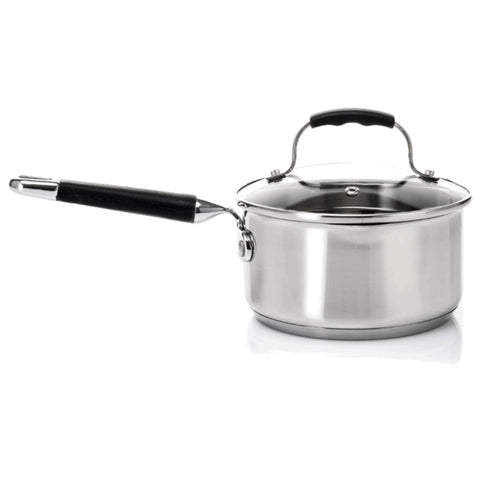 STEELEX TOUCH 20cm S/PAN W/GLASS LID