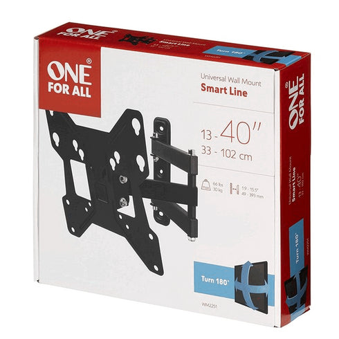 TILT/TURN 180° FLAT TV BRACKET 13"-40"