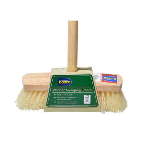 JUNIOR STIFF BROOM & HANDLE