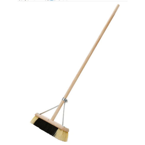 BLACK & WHITE 24” HANDLED & STAYS ~