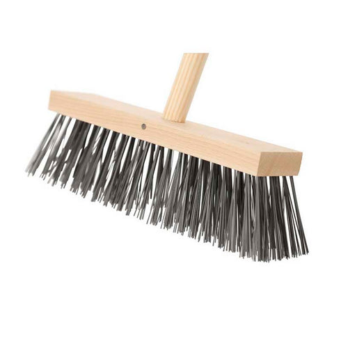 STEEL WIRE ROAD BRUSH HANDLED