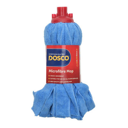 MICROFIBRE STRIP MOP REFILL, RED SOCKET ~