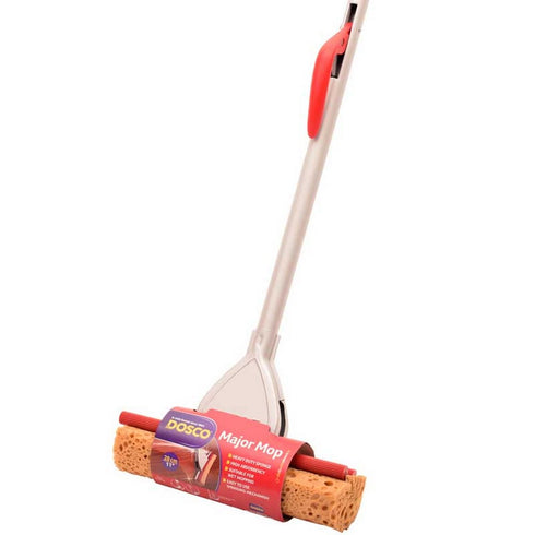 MAJOR SPONGE MOP RED / SILVER