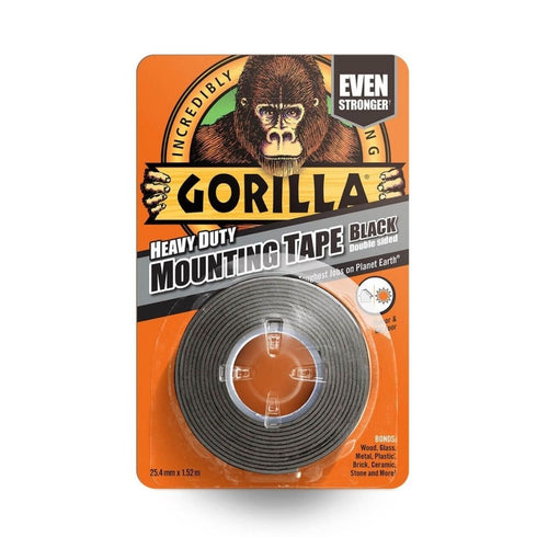 HEAVY GORILLA DUTY MOUNTING TAPE BLACK