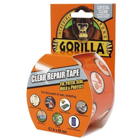GORILLA CLEAR REPAIR TAPE 48MMX8.2M