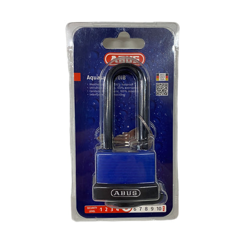 ABUS 45MM LONG SHACKLE MARINE WEATHERPROOF PADLOCK 70 SERIES