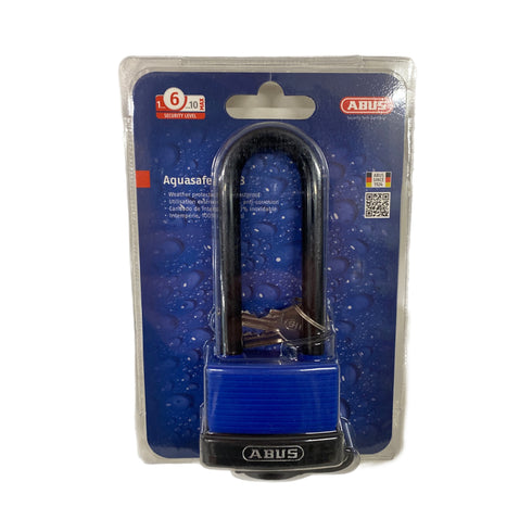 ABUS 50MM LONG SHACKLE MARINE WEATHERPROOF PADLOCK 70 SERIES