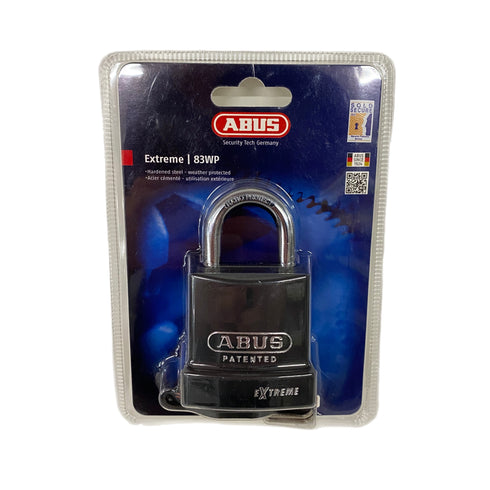 ABUS 53MM STEEL WEATHERPROOF HIGH SECURITY STEEL PADLOCK -