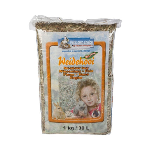 PETS OWN HAY SMALL 1KG