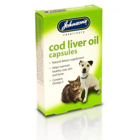 JOHNSONS 40 COD LIVER OIL CAPSULES