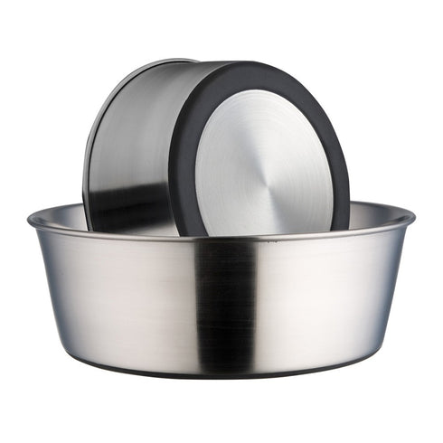 STAINLESS STEEL NON SLIP HEAVY BOWL 23CM