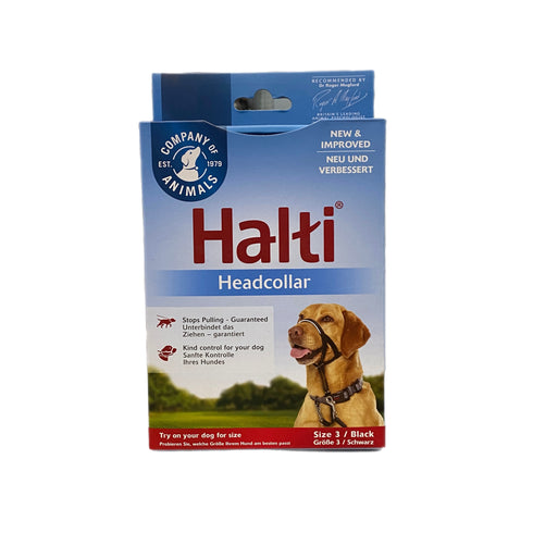 HALTI HEAD COLLAR SZ 0 BLACK (S)