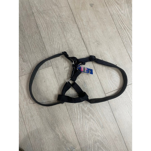 Chanelle Padded Nylon Harness 25mm Black