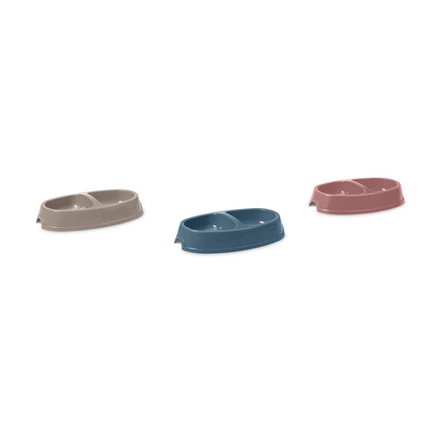 TWIN PICNIC CAT BOWL