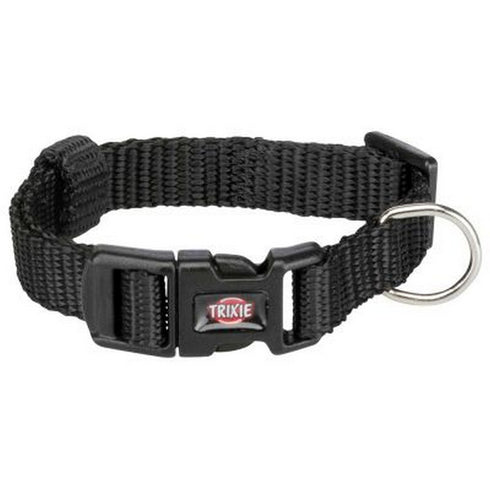 PREMIUM BLACK COLLAR S-M 30-45CMX15MM