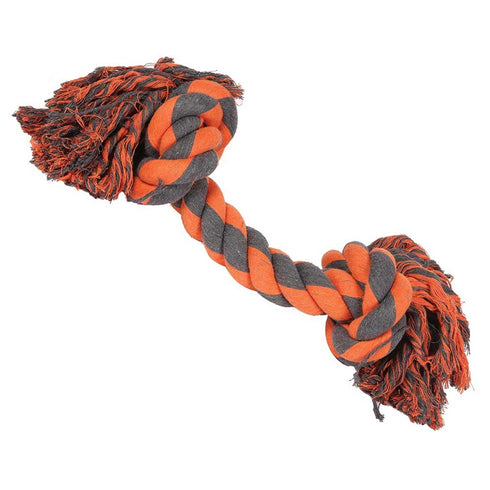 2 KNOT COLOUR ROPE TOY 40CM SUPER