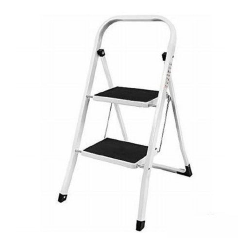 2 STEP LADDER WITH RUBBER MAT
