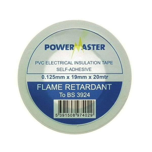 WHITE INSULATING TAPE 20MT X 19MM ~