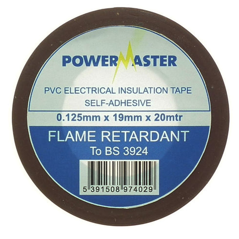 BROWN INSULATING TAPE 20MT X 19MM
