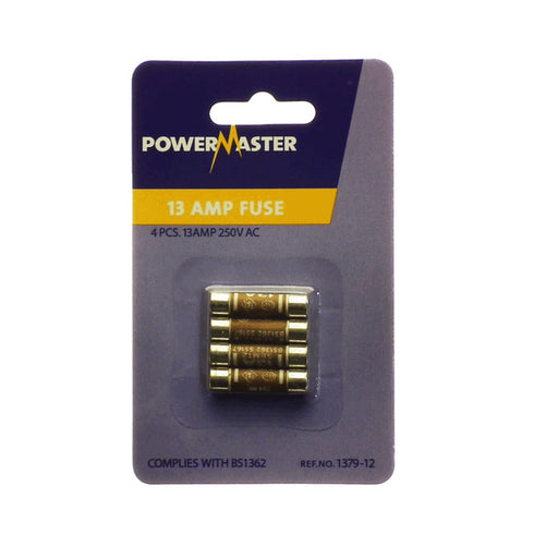 13 AMP PLUGTOP FUSE 4 CARD P/P ~