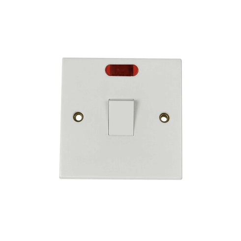 20A DP SWITCH C/W NEON