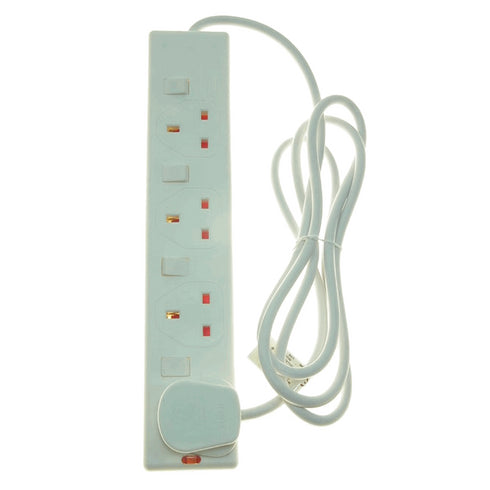 4G 2MT 13A EXT LEAD INDIVIDUALLY SWITCHED ~