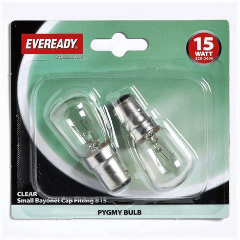 CLEAR PYGMY LAMP SBC 15W