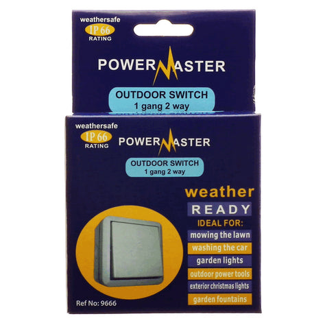 1G 2W OUTDOOR SWITCH IP66