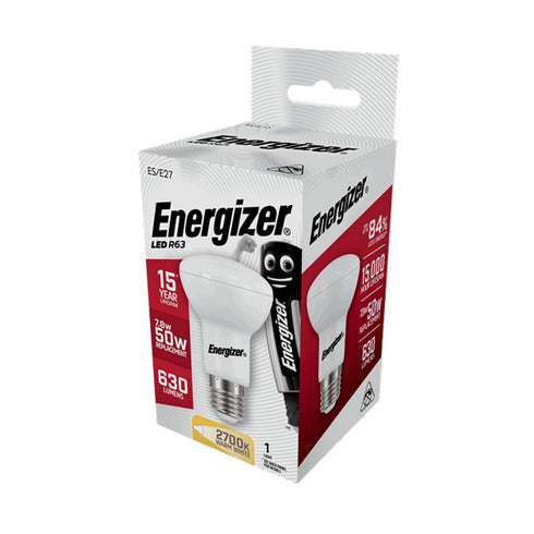 ENERGIZER R63 9.5W (50W)LED REFLECTOR
600 LUMEN
