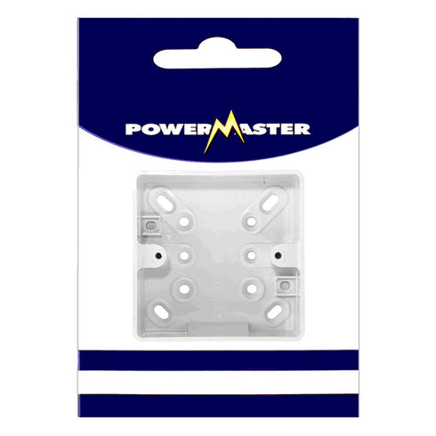 POWERMASTER 1 GANG KNOCK OUT BOX P/P2